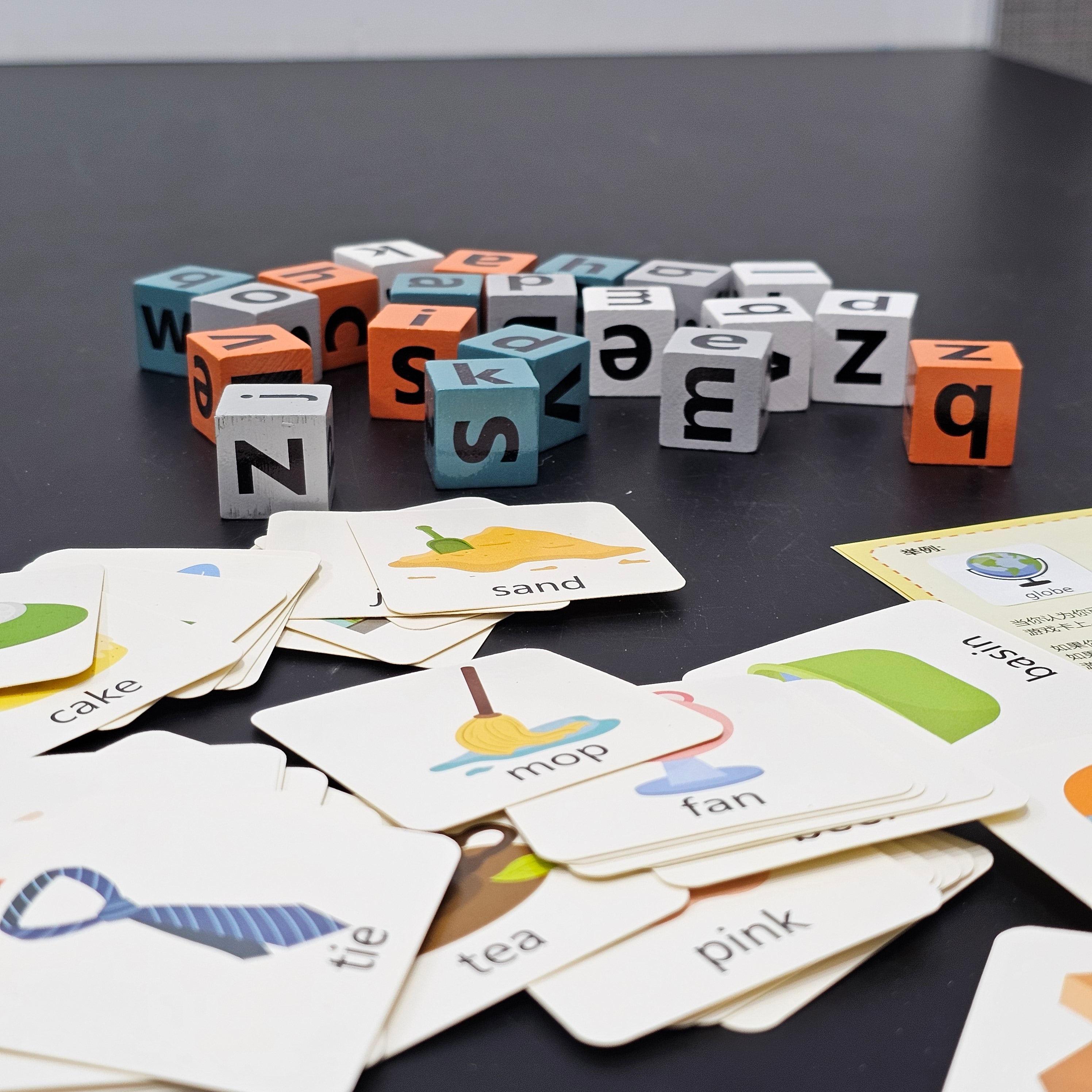 Word Spelling Game with English Cards – Educational Word Builder | Bacha Toys