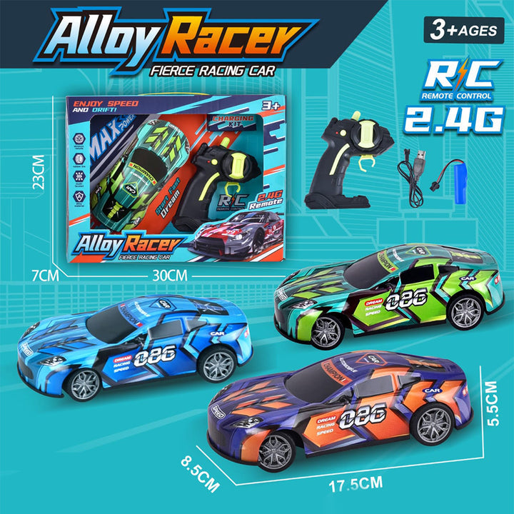 Alloy Racer Fierce Racing Car – High-Speed Remote Control Drift Car | Bacha Toys