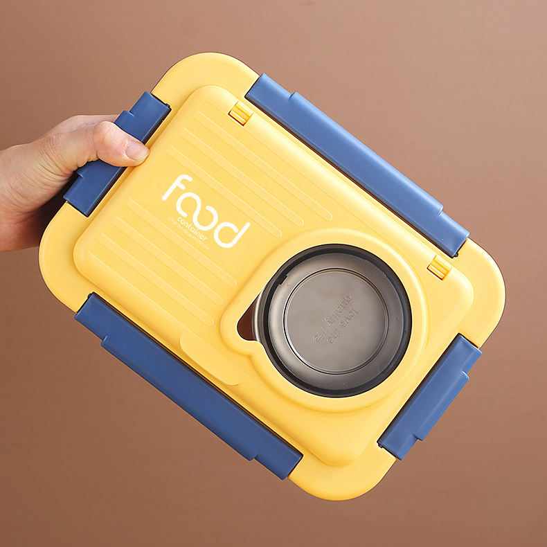 Stainless Steel Lunch Box Set – 800 ml + 150 ml | Bacha Toys