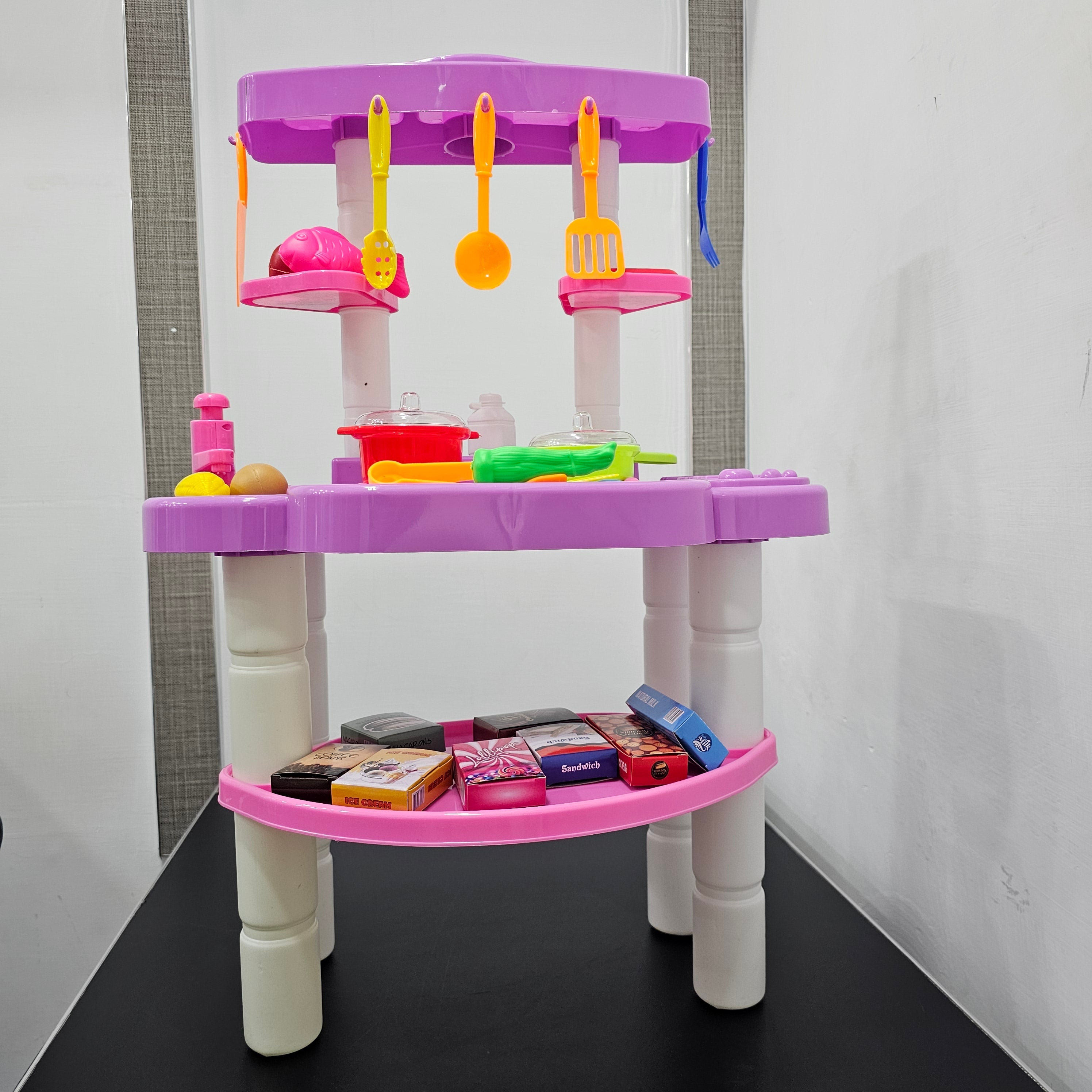 Kitchen Deluxe 44 Products – Pretend Play Cooking Set for Kids | Bacha Toys