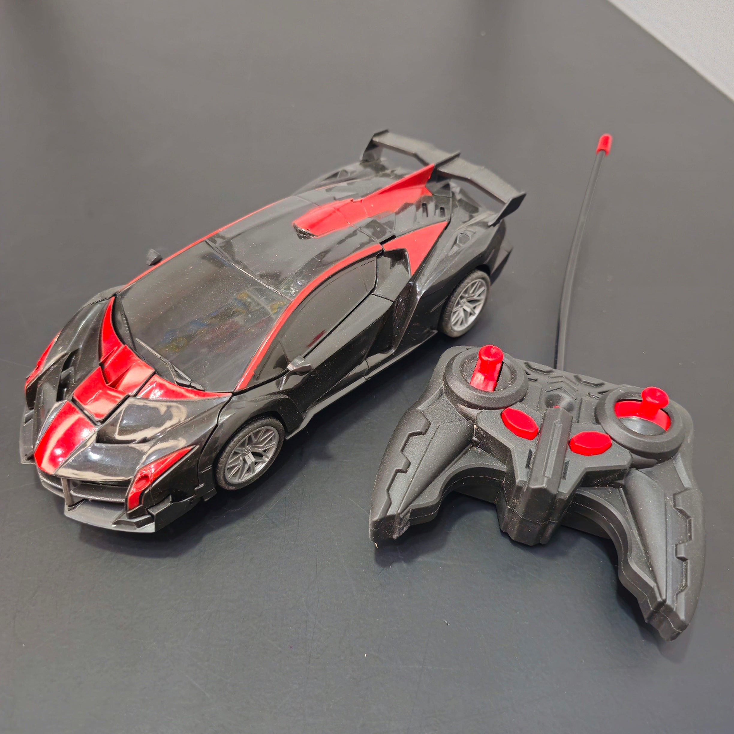 1:18 Scale Power Remote Control Robot Car – Light & Deformation Action | Bacha Toys