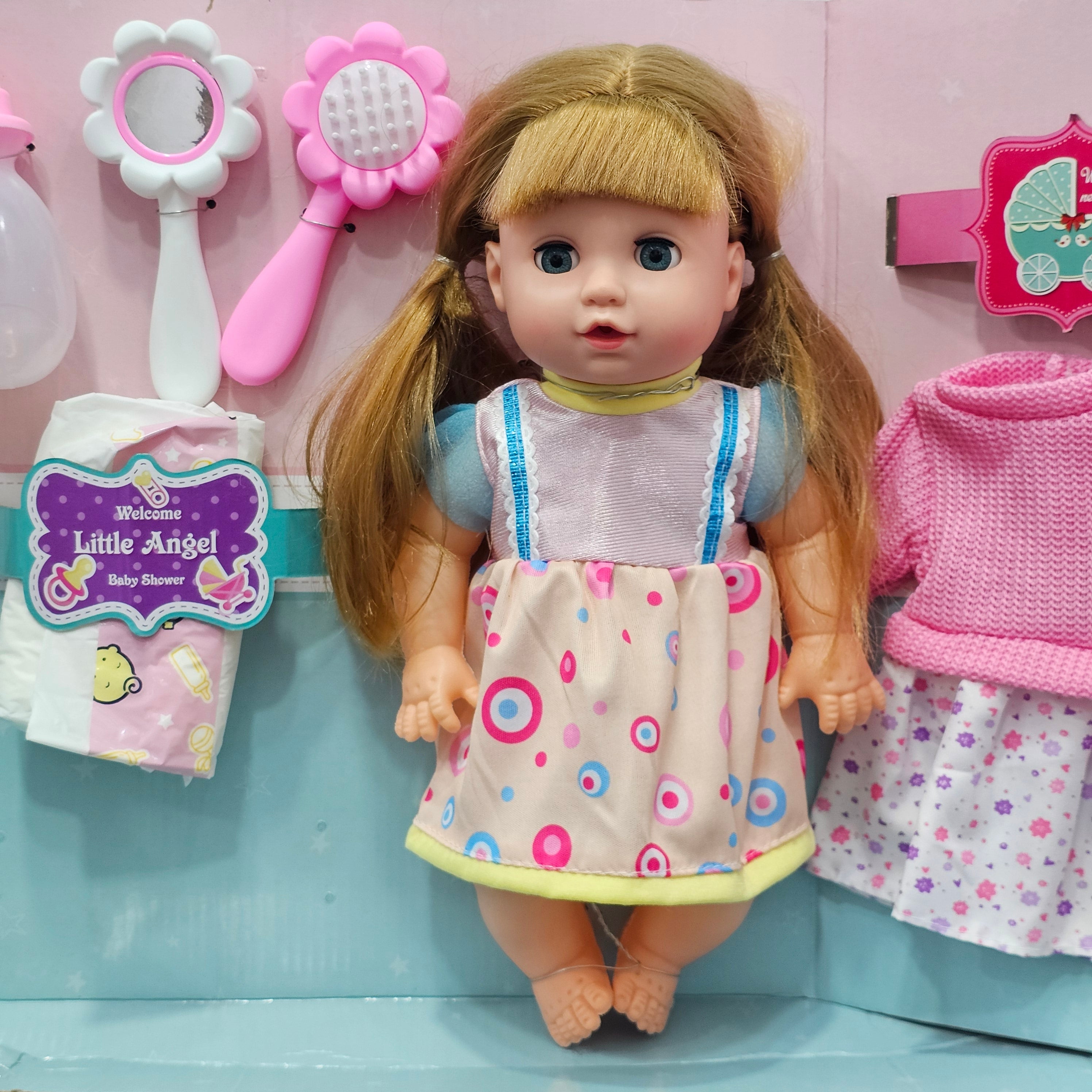 My Baby My Sweet Doll – Soothing Sleep Doll with 16 Sounds & Accessories | Bacha Toys