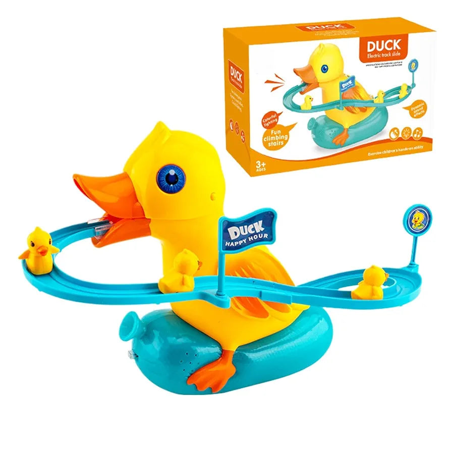 Duck Electric Track Slide Toy – Educational Fun Track Game for Kids | Bacha Toys