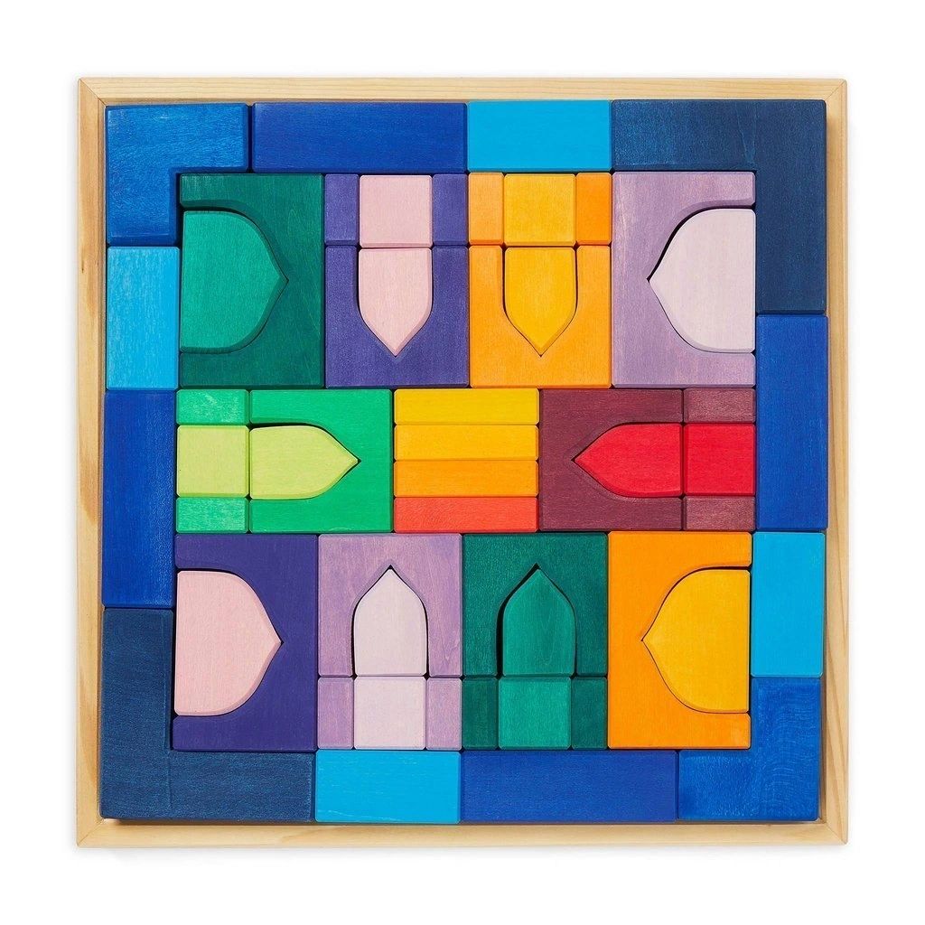 1001 Nights Building Block Set Rainbow Colour Blocks
