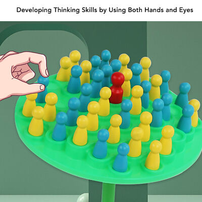 Fidtoy Balance Tree Toy – Interactive Wooden Stacking Game for Kids 3+