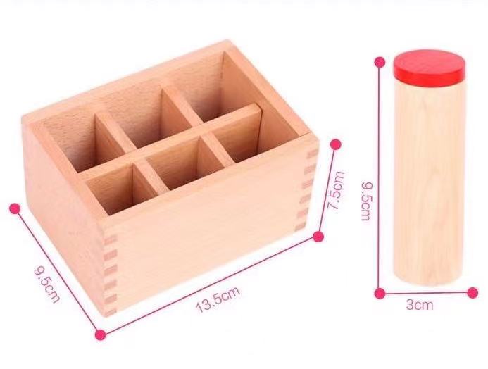 Montessori Sound Matching Cylinders - Best montessori toys