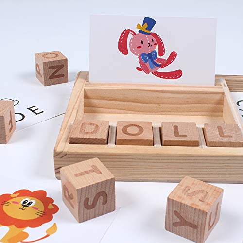 Wooden Matching Letter Game