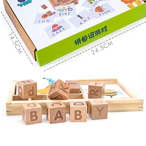 Wooden Matching Letter Game