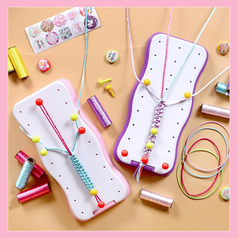 Craft Kids – Creatief & Leren – Brei Armbanden Set voor Kinderen