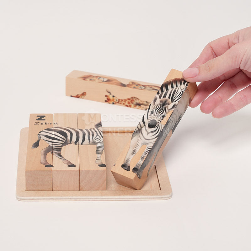 Montessori Twist and Match Puzzle