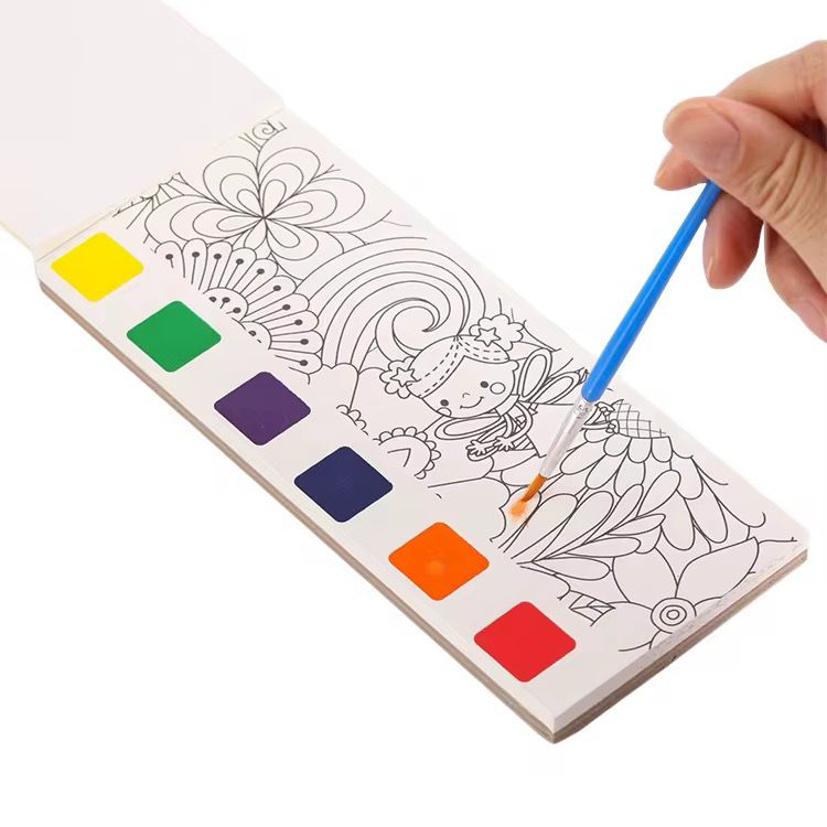 Painting Bookmark Set – Creative Watercolor Fun for Kids – Forest Animals, Princess, Happy Elf, Cute Pet