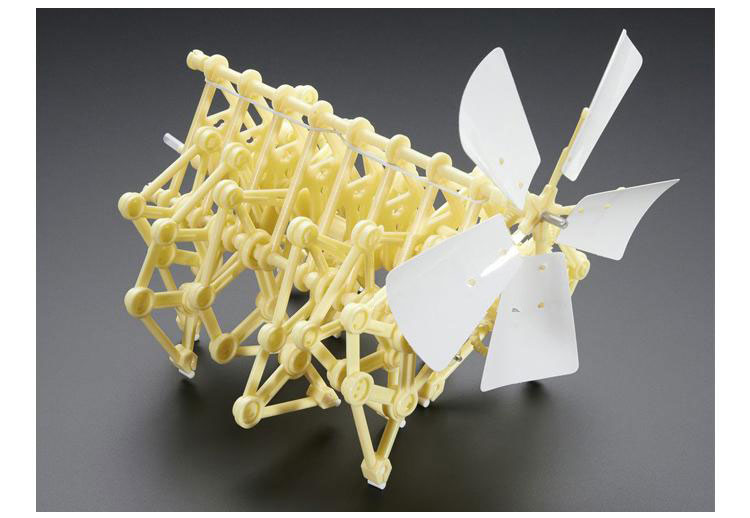 Theo Jansen Wind Power Moving Wind Walking Machine Crawler DIY