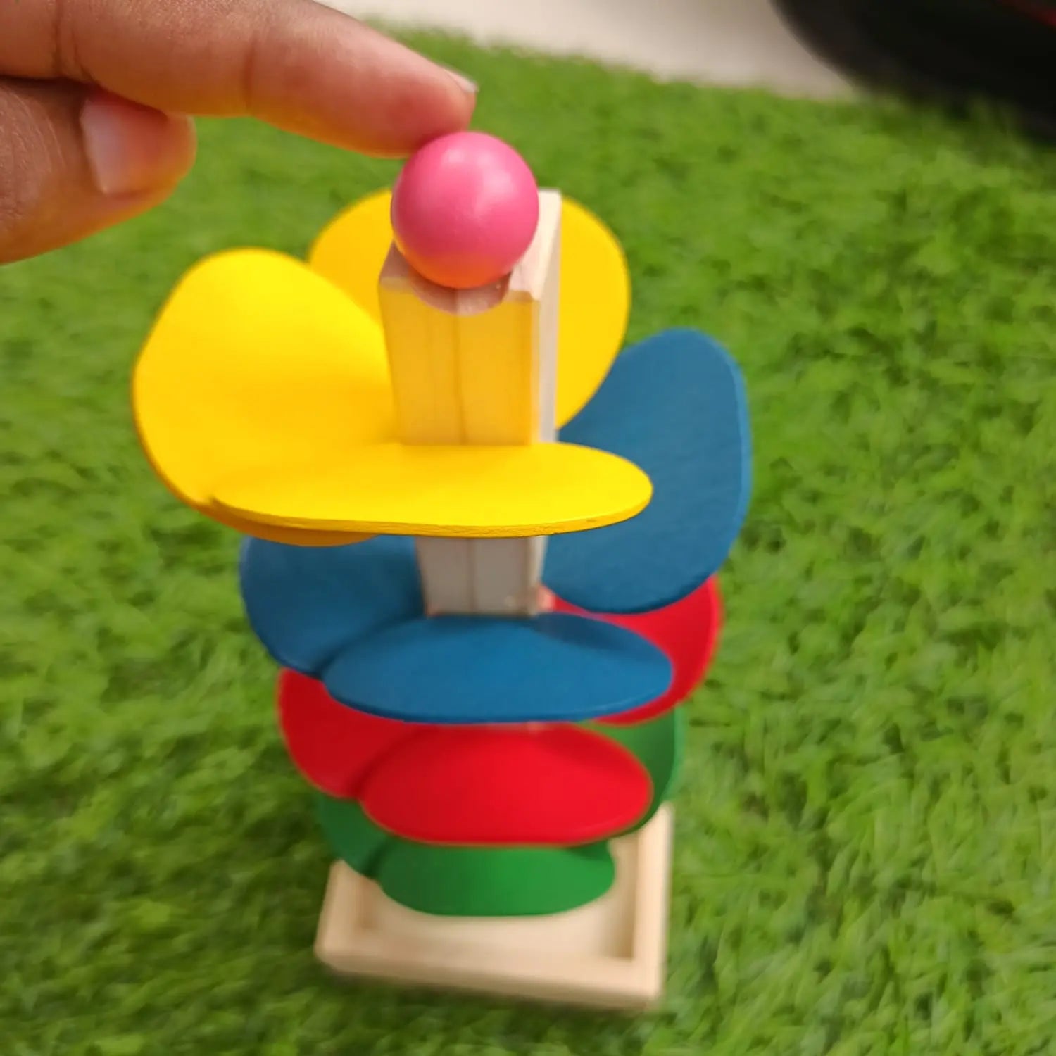 Wooden Ball Goli Game – Flower Goli Game