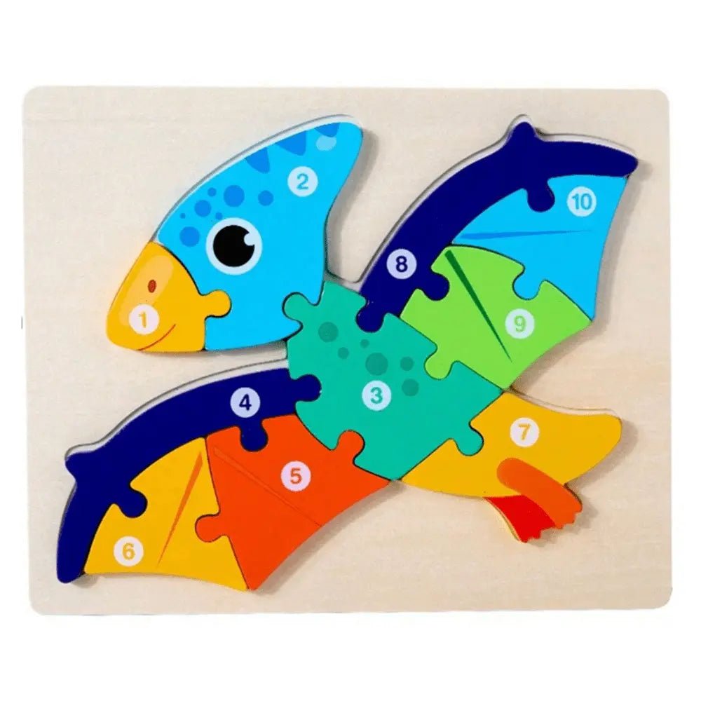 Wooden Board Animal Puzzle | Early Development Sensory Learning Educational Toys Wooden Puzzles - Choose 1