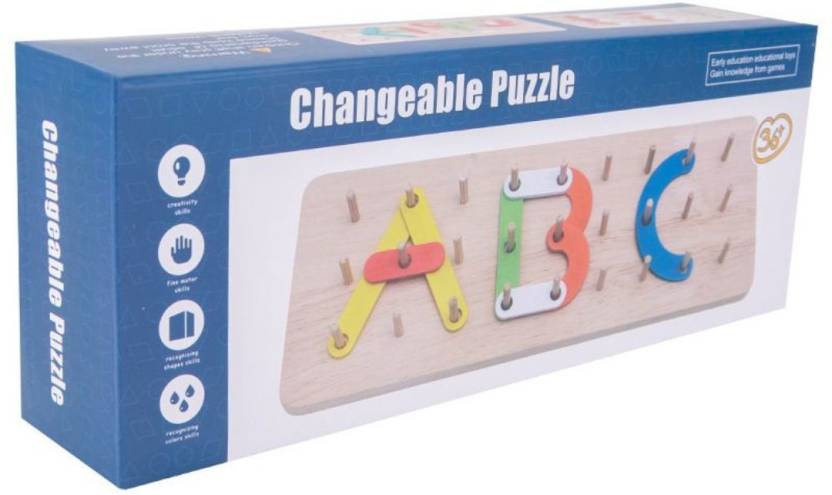 Wooden Changeable Puzzle