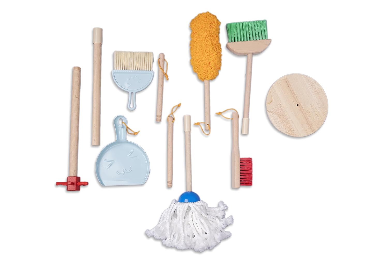 Wooden Children’s Cleaning Tools