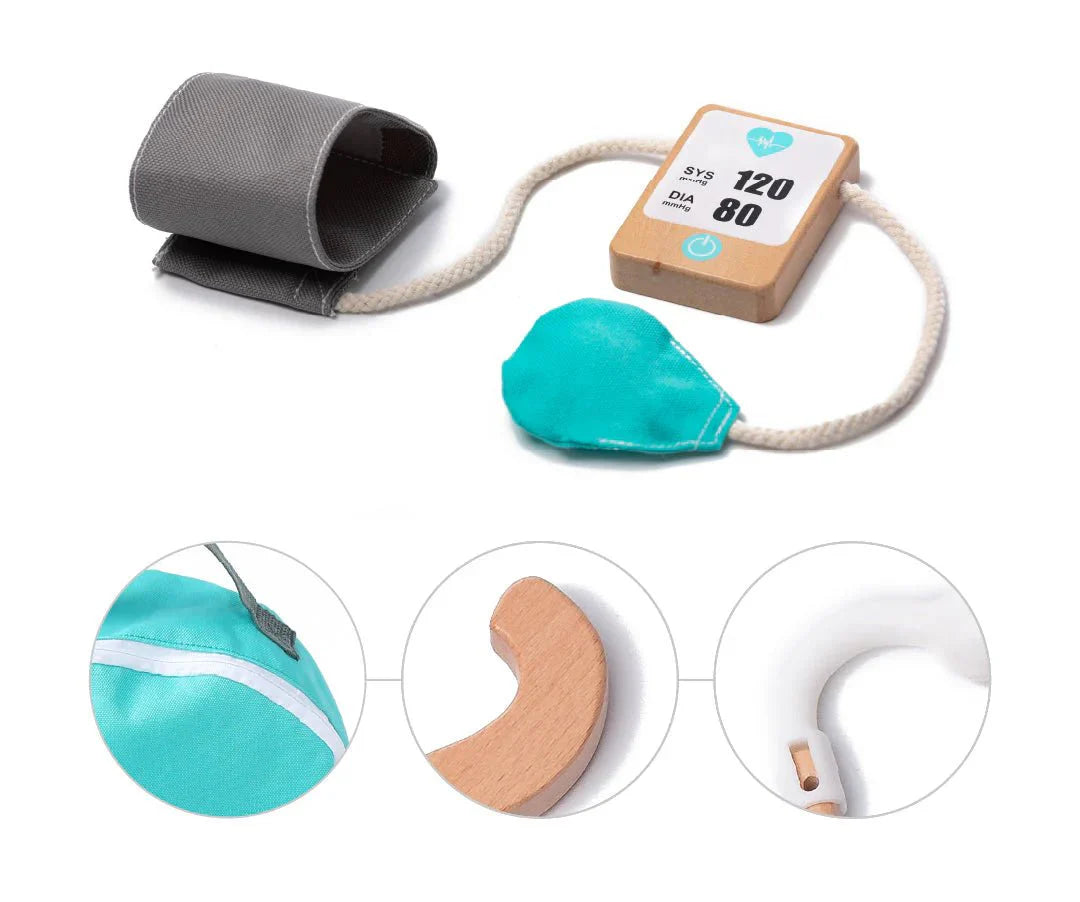 Wooden Deluxe Doctor Play Set