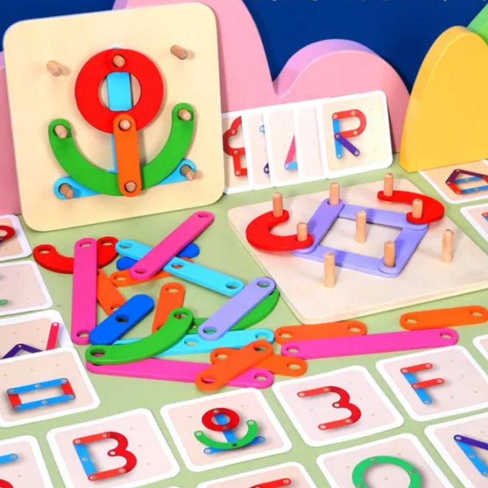 Wooden Hundred Change Collage Educational Board Game for Kids