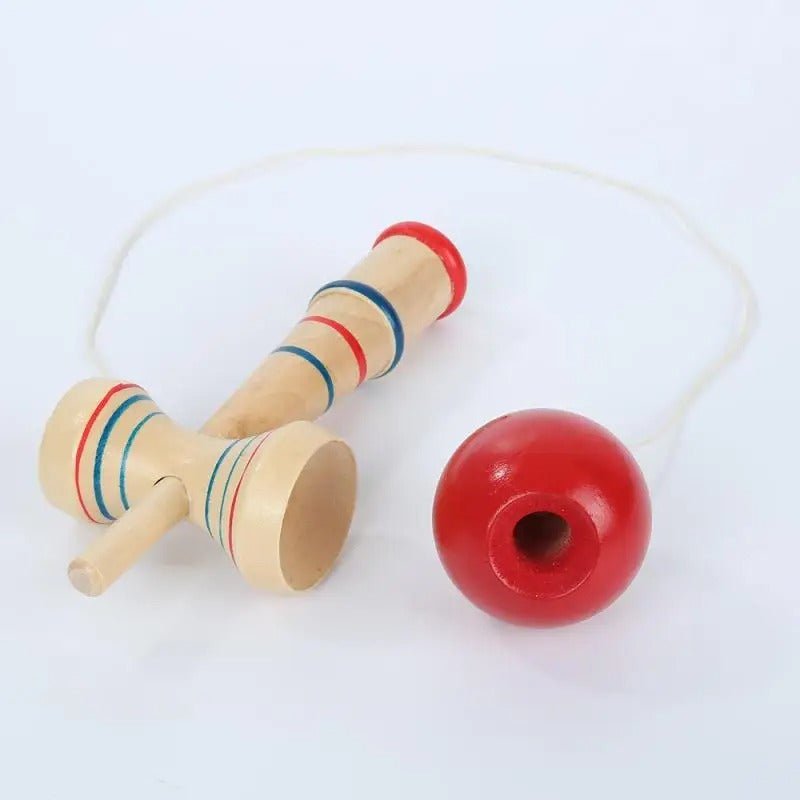 Wooden Juggling Ball Rattle