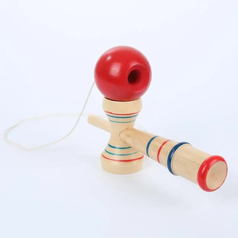 Wooden Juggling Ball Rattle