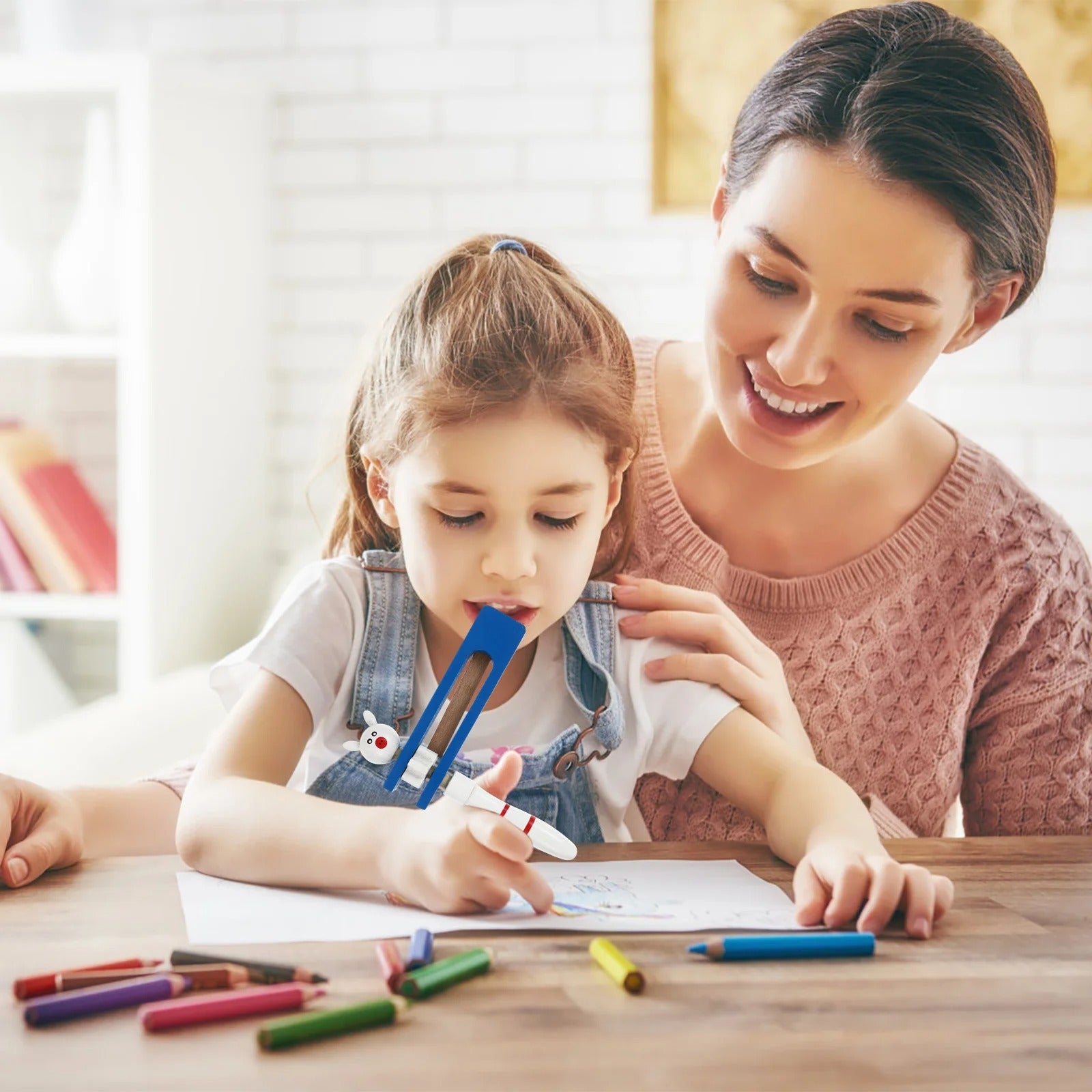 Wooden Play Musical Toy Rattle