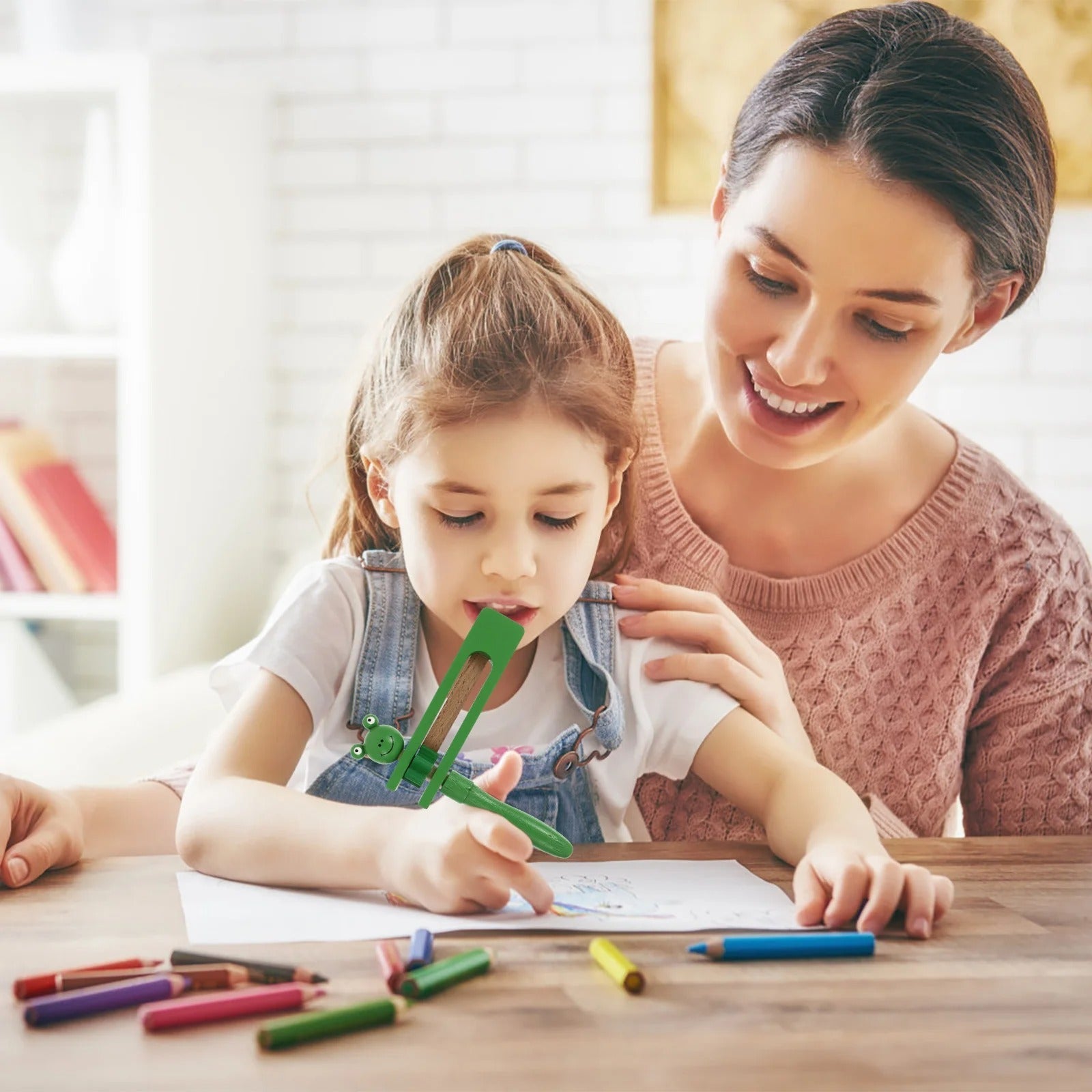 Wooden Play Musical Toy Rattle