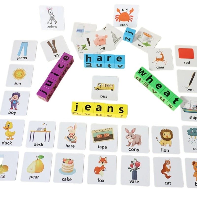 Wooden Spelling Game Montessori