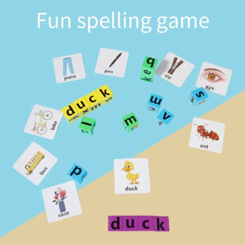 Wooden Spelling Game Montessori