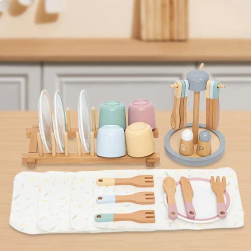 Wooden Tableware Set