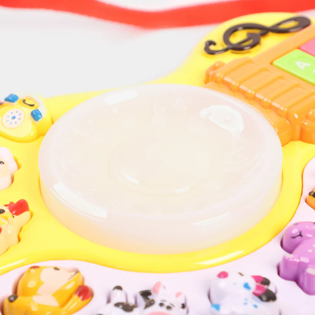 Fidtoy Giraffe Musical Guitar Toy with Light and Sound for Kids