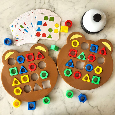 Jeu d'association de formes Fidtoy Montessori