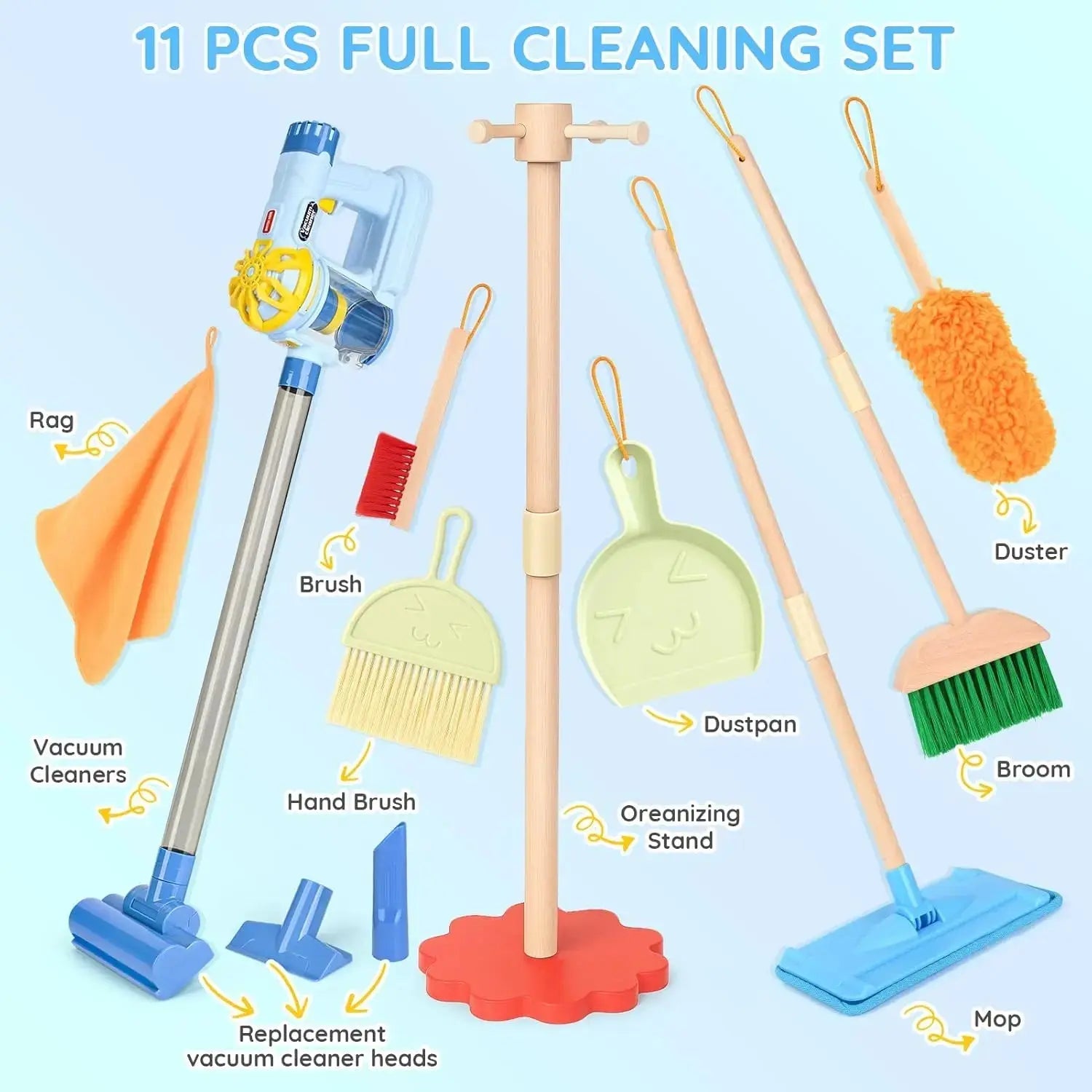 Real Working Vacuum for Kids Cleaning Play