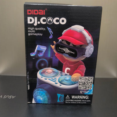 Fidtoy DJ Dancing Toy with Music Lights and Automatic Movement