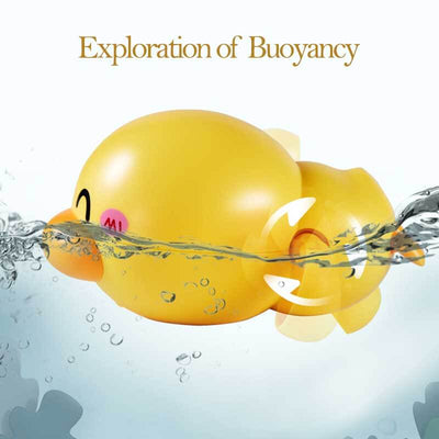 Fidtoy Wind-Up Swimming Duck Bath Toys – 3-Pack Toddler Bath Fun
