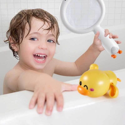 Fidtoy Wind-Up Swimming Duck Bath Toys – 3-Pack Toddler Bath Fun