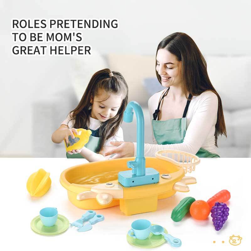 Jouets de simulation d'évier pour enfants