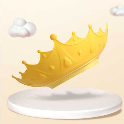 Fidtoy Baby Shower Cap for Toddlers – Adjustable Crown Visor Bath Hat for Eyes & Ears Protection, Bath & Swimming Fun