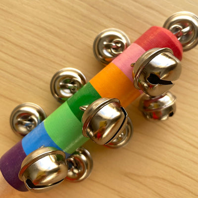 Wooden Bell Stick Set of 4 - Musical Instrument