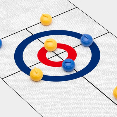 Juego de curling de mesa Fidtoy Juego de mesa familiar portátil