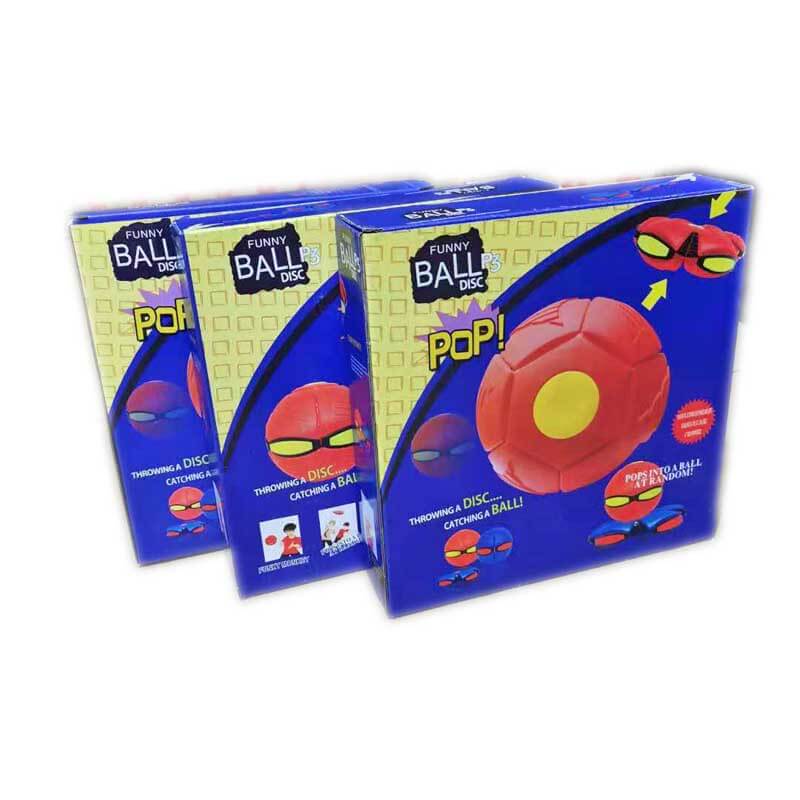 Balle soucoupe volante magique Fidtoy – Jouet interactif extérieur et intérieur pour enfants