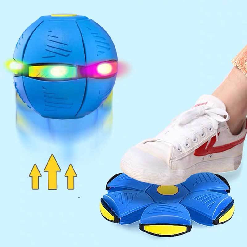Balle soucoupe volante magique Fidtoy – Jouet interactif extérieur et intérieur pour enfants
