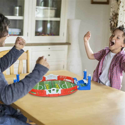 Fidtoy Tabletop Foosball Game Portable Soccer Game for Family Fun