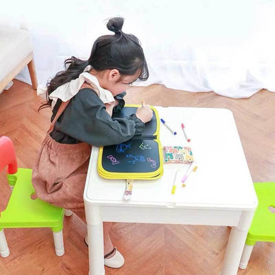Fidtoy Reusable Doodle Coloring Book Mess Free Drawing Toy for Kids
