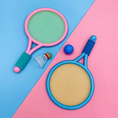 Fidtoy Children’s Badminton & Tennis Racket Set | Indoor & Outdoor Active Play for Kids 3-8
