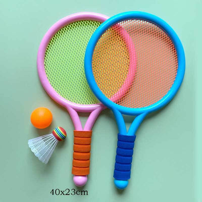 Fidtoy Children’s Badminton & Tennis Racket Set | Indoor & Outdoor Active Play for Kids 3-8