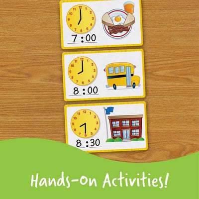 Fidtoy Learning Clock Toy Set | Educational Analog and Digital Time for Toddlers