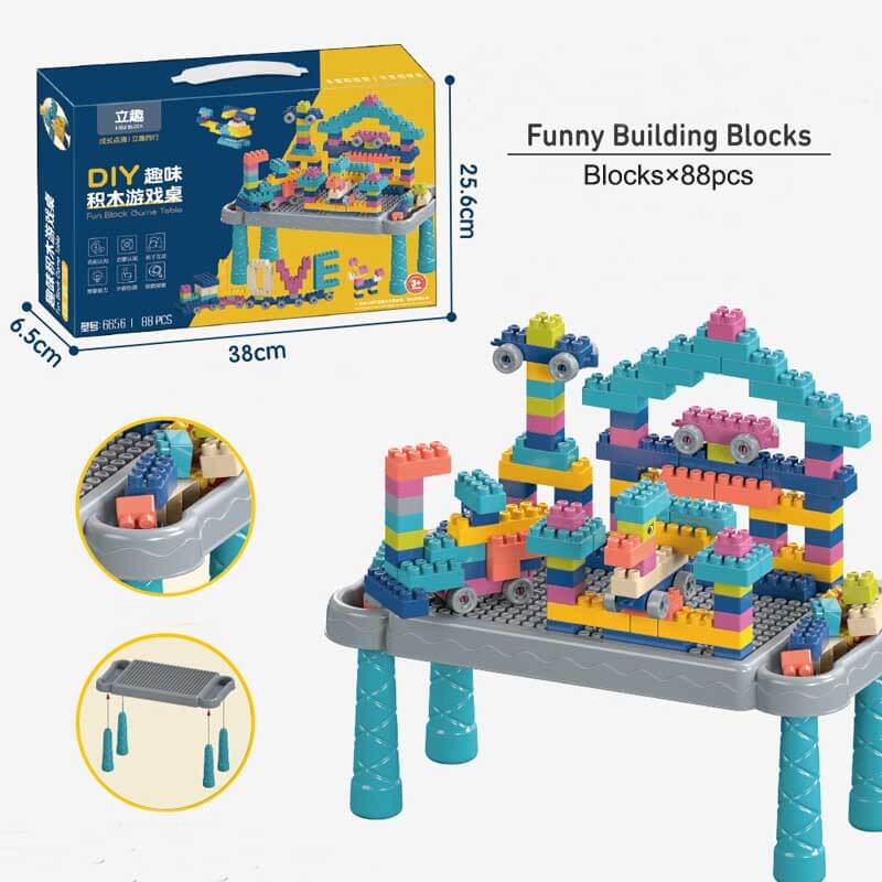 Fidtoy 600-Piece Building Block Set | Creative Construction Toy for Kids Ages 3–8