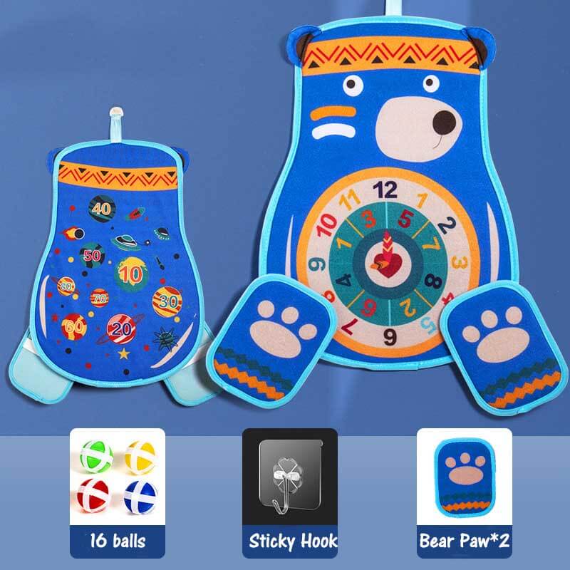 Jeu de fidélité pour enfants « Pattes d’ours » | Jouet éducatif pour la coordination œil-main