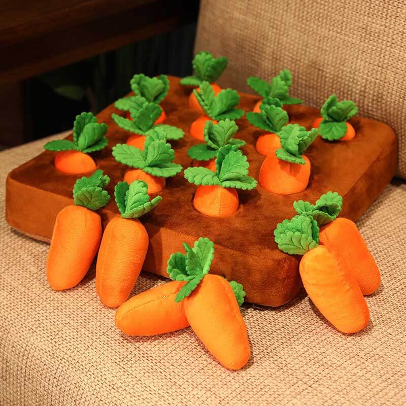 Juguete de zanahorias extraíbles Fidtoy para niños pequeños – Juego interactivo de aprendizaje temprano para mayores de 3 años