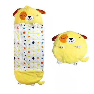 Fidtoy Plush Sleeping Bag Toy for Infants and Toddlers | Soft Animal Nap and Travel Comfort